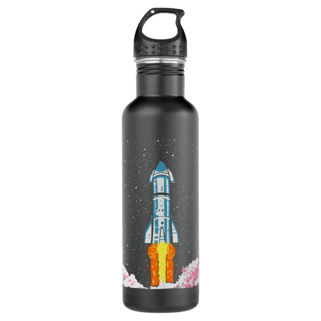 SpaceX Starship   Stainless Steel Water Bottle (Front)