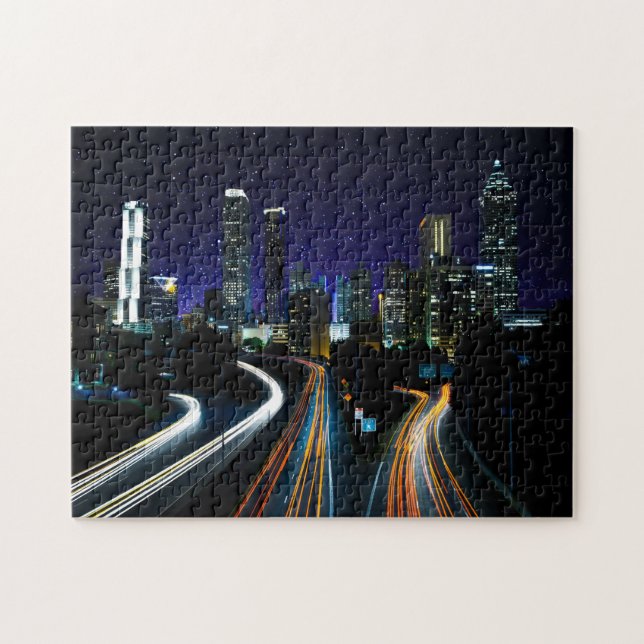 Spacey Atlanta Jigsaw Puzzle (Horizontal)