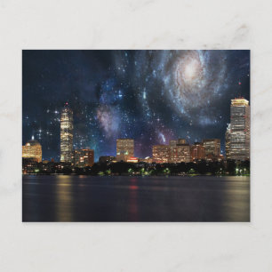 Spacey Boston Postcard