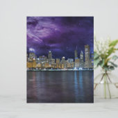 Spacey Chicago Skyline (Standing Front)