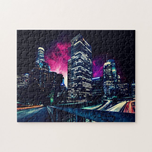 Spacey Los Angeles Jigsaw Puzzle (Horizontal)