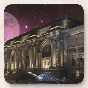 Spacey Metropolitan Museum Drink Coaster