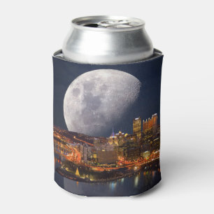 Spacey Pittsburgh Can Cooler