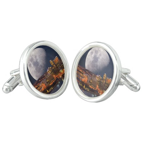 Spacey Pittsburgh Cufflinks