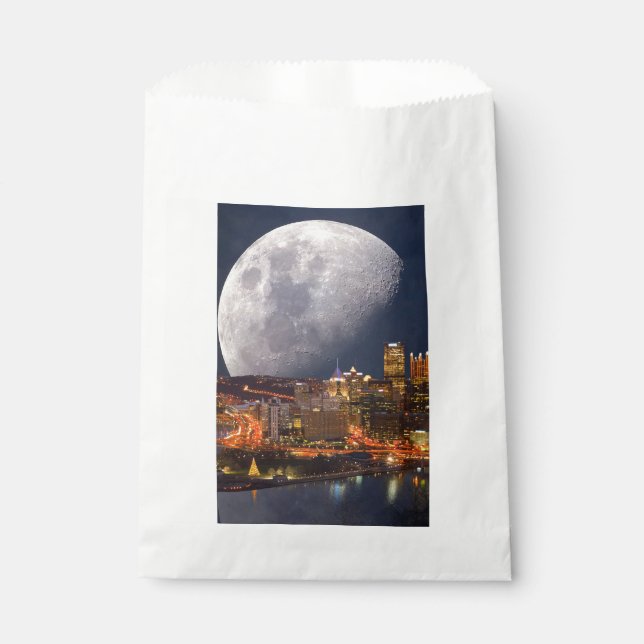 Spacey Pittsburgh Favor Bag (Front)