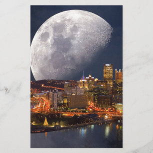 Spacey Pittsburgh Stationery