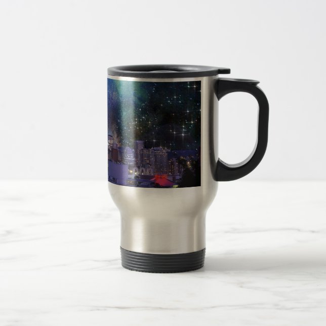 Spacey Seattle Travel Mug (Right)