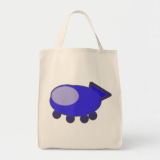 Spacey Spaceship Cartoon Bag