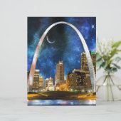 Spacey St. Louis Skyline (Standing Front)