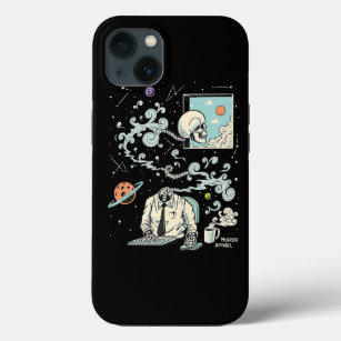 Spacing Out ADHD Skeleton 61 iPhone 13 Case