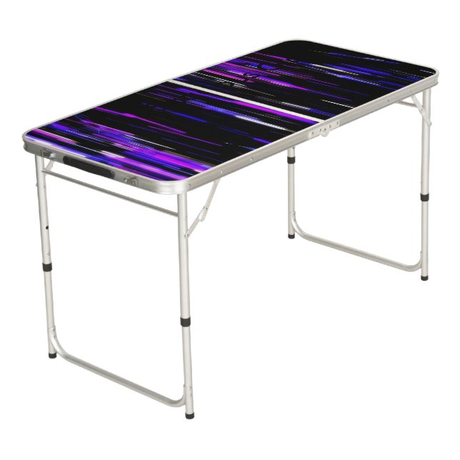Spacious Glow Pong Table (Angled)