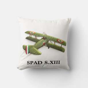 SPAD S.XIII THROW PILLOW