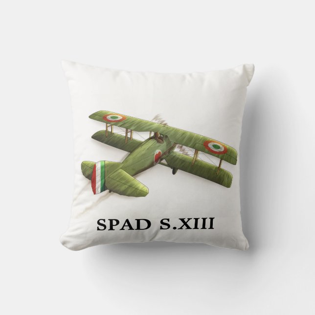 SPAD S.XIII THROW PILLOW (Front)