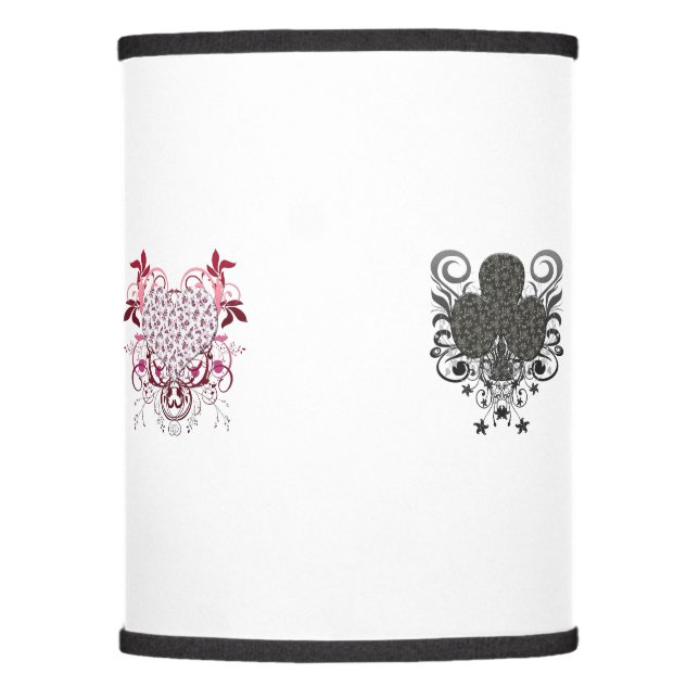 Spade, Heart, Club, Diamond Lamp Shade (Front)