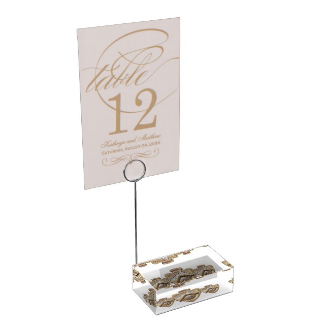 Spade Horsey  Place Card Holder (Corner)