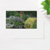 Spade in flower bed (Desk)