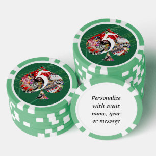 Spade - Las Vegas Playing Card Shape Poker Chips