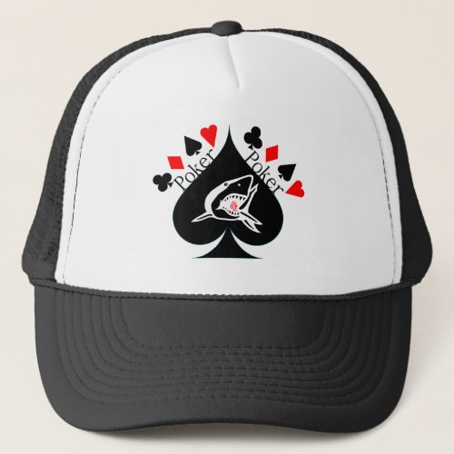 Spade Poker Hat Trucker Hat
