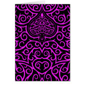 Spade & Scrollwork - Pink Cards (Front)