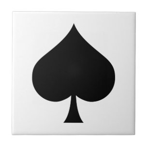 Spade Symbol Tile