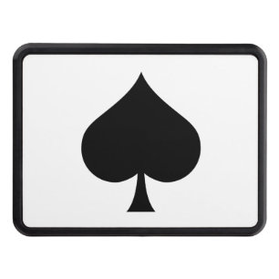 Spade Symbol Tow Hitch Cover