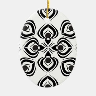 Spades Ceramic Ornament