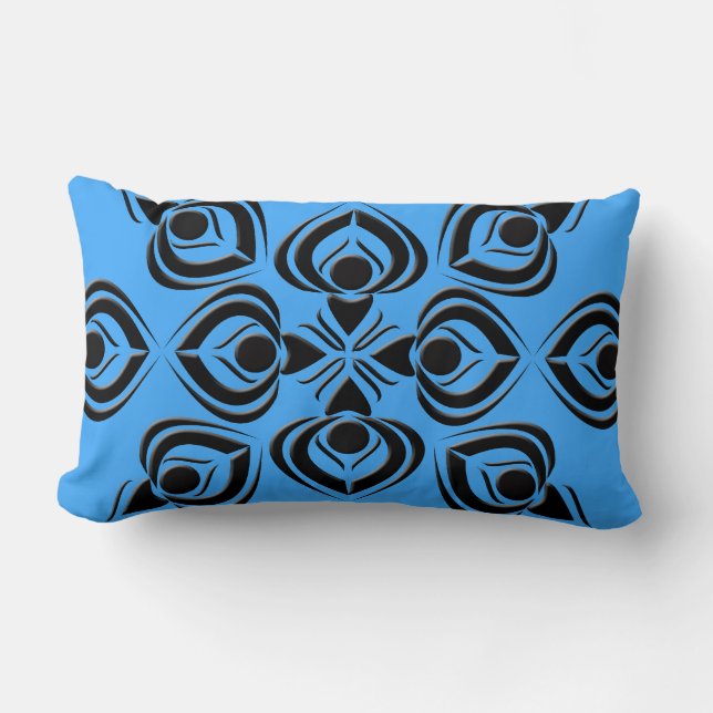 Spades Lumbar Pillow (Front)