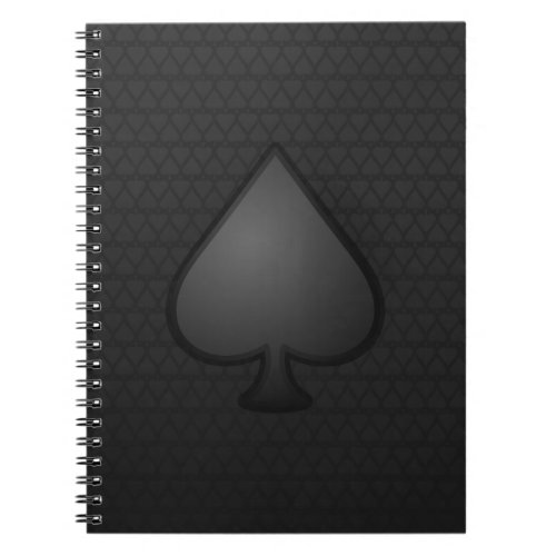 Spades Symbol Notebook