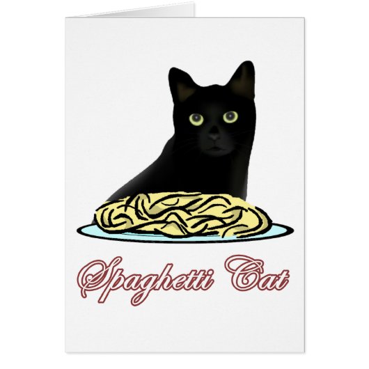 Spagehetti Cat Eloquence Cards (Front)