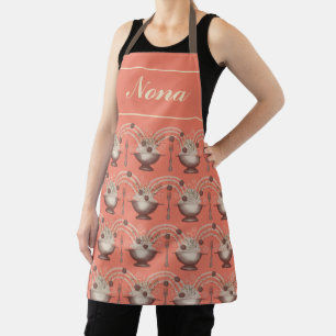 Spaghetti and meatballs apron