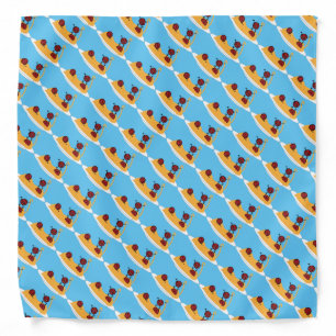 Spaghetti and meatballs pasta noodles Italian food Bandana