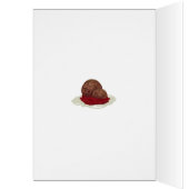 Spaghetti And Meatballs With Sauce Cards (Inside (Left))
