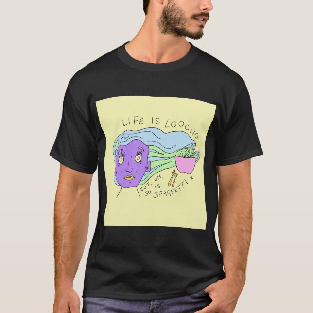 Spaghetti | Basic T-Shirt | #overheard (Front)