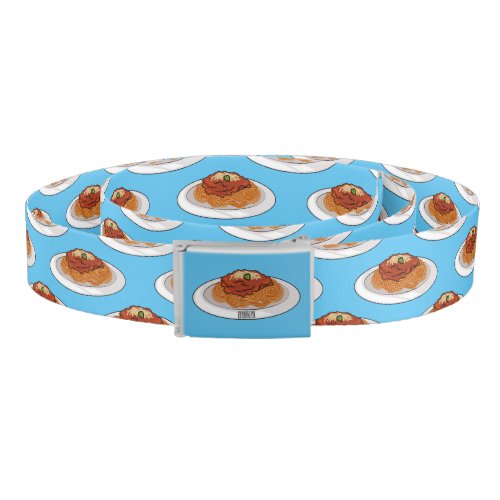  Spaghetti cartoon illustration Belt