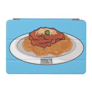 Spaghetti cartoon illustration iPad Mini Cover