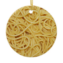 Spaghetti Ceramic Ornament