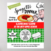 spaghetti dinner fundraiser ideas