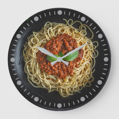 Spaghetti Large Clock