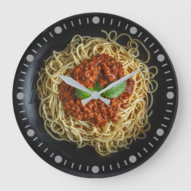 Spaghetti Large Clock (Front)