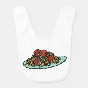 Spaghetti Licker Bib