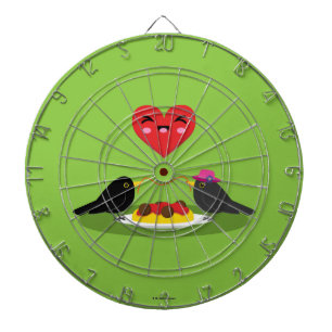 Spaghetti Meatballs Romantic Date Dart Board