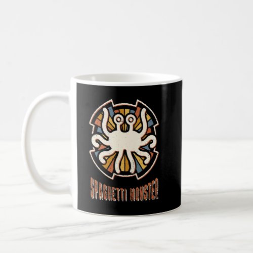 Spaghetti Monster Atheist Vintage Classic Retro Lo Coffee Mug