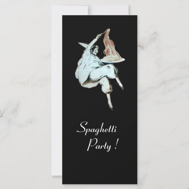 SPAGHETTI PARTY ITALIAN KITCHEN, RESTAURANT black (Front)