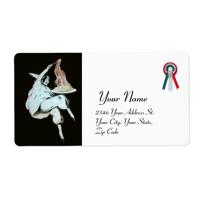 SPAGHETTI PARTY ITALIAN KITCHEN, RESTAURANT black Label (Front)