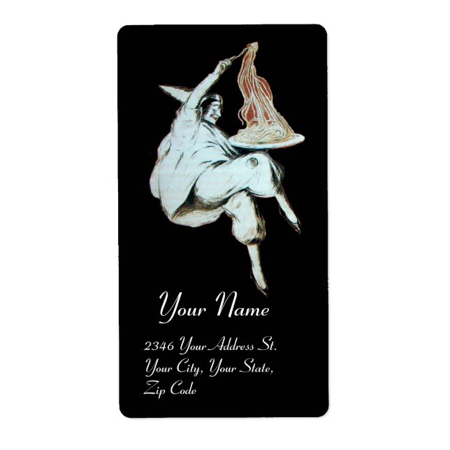 SPAGHETTI PARTY ITALIAN KITCHEN, RESTAURANT black Label (Front)