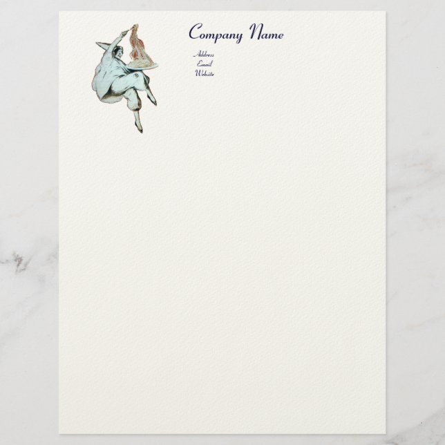 SPAGHETTI PARTY, ITALIAN KITCHEN,RESTAURANT LETTERHEAD (Front)