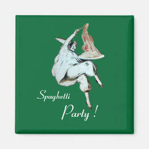 SPAGHETTI PARTY ITALIAN KITCHEN, RESTAURANT red Magnet