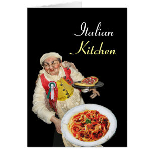 SPAGHETTI & PIZZA PARTY RESTAURANT black white red