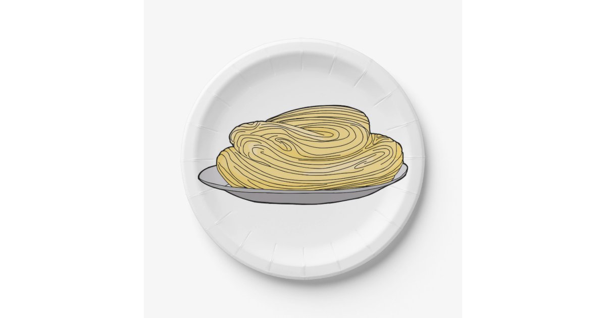Spaghetti Platter Paper Plate Zazzle
