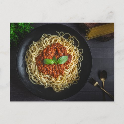 Spaghetti Postcard